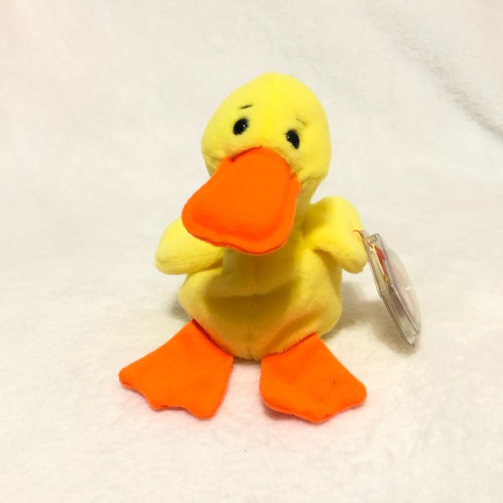 “Quackers” Beanie Baby